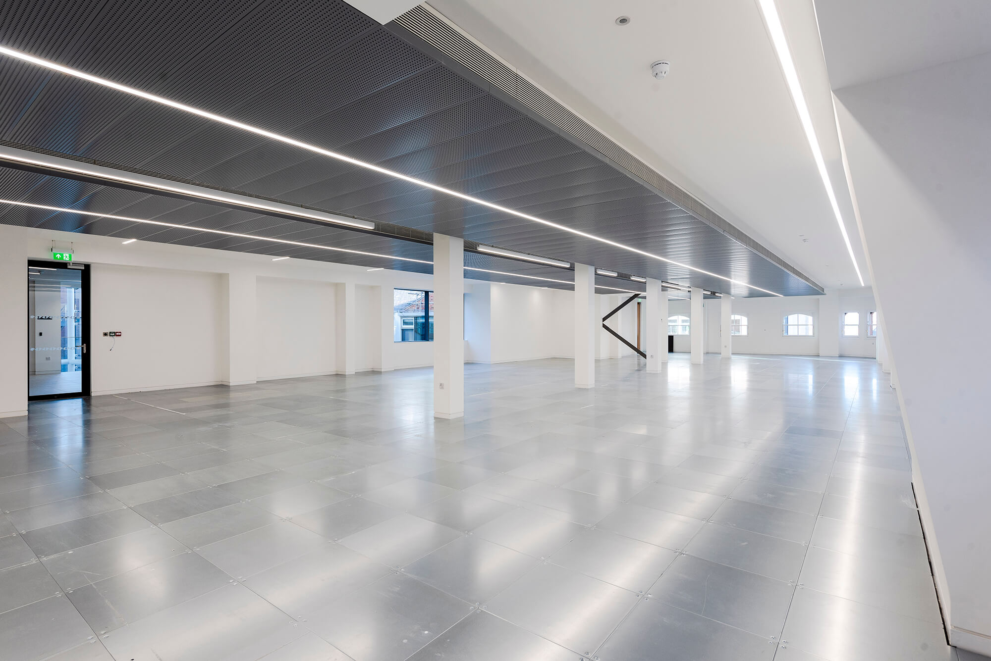 Floorplate at Edmund Gardens.