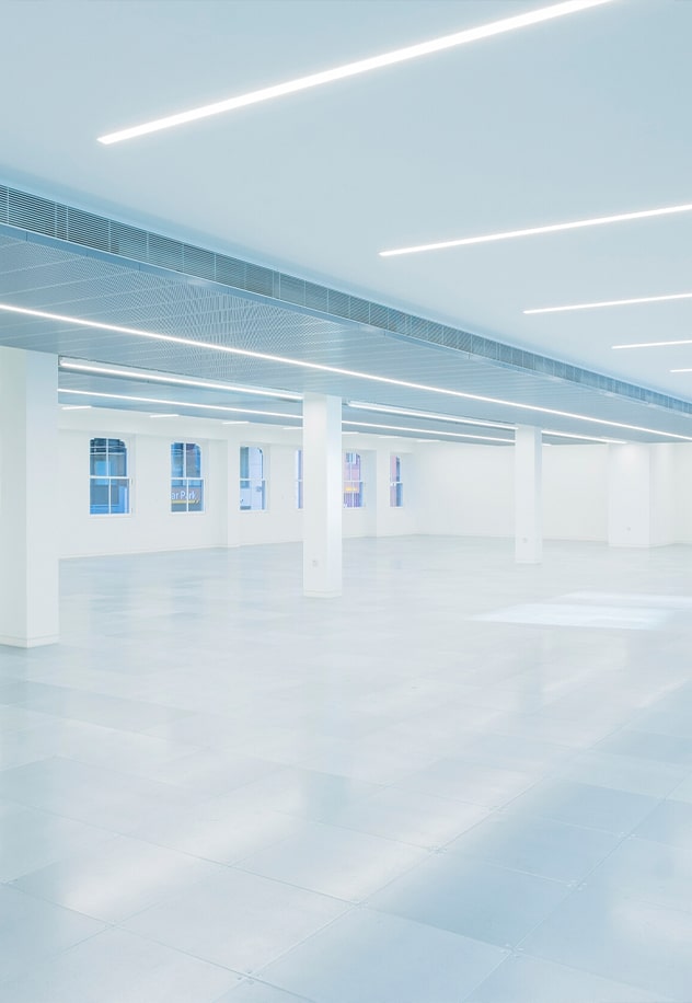 Floorplate at Edmund Gardens.